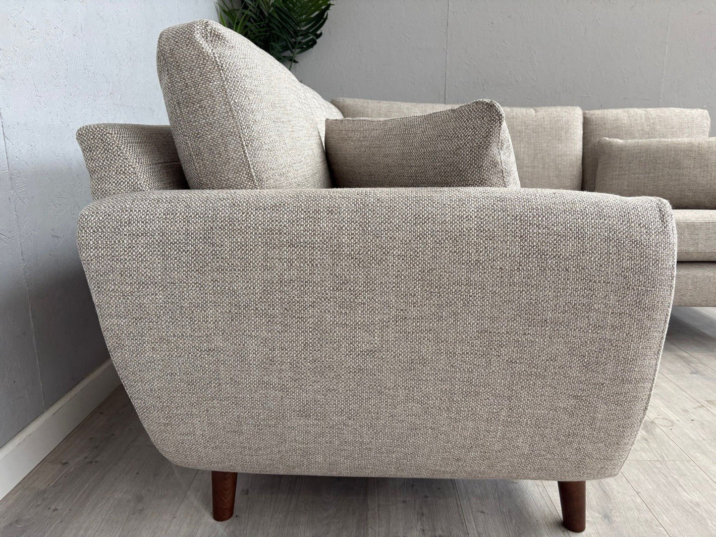 NEXT - WILSON Fabric Small Corner Sofa ( 2 Corner 2 ) Mid Natural - RRP £1,550