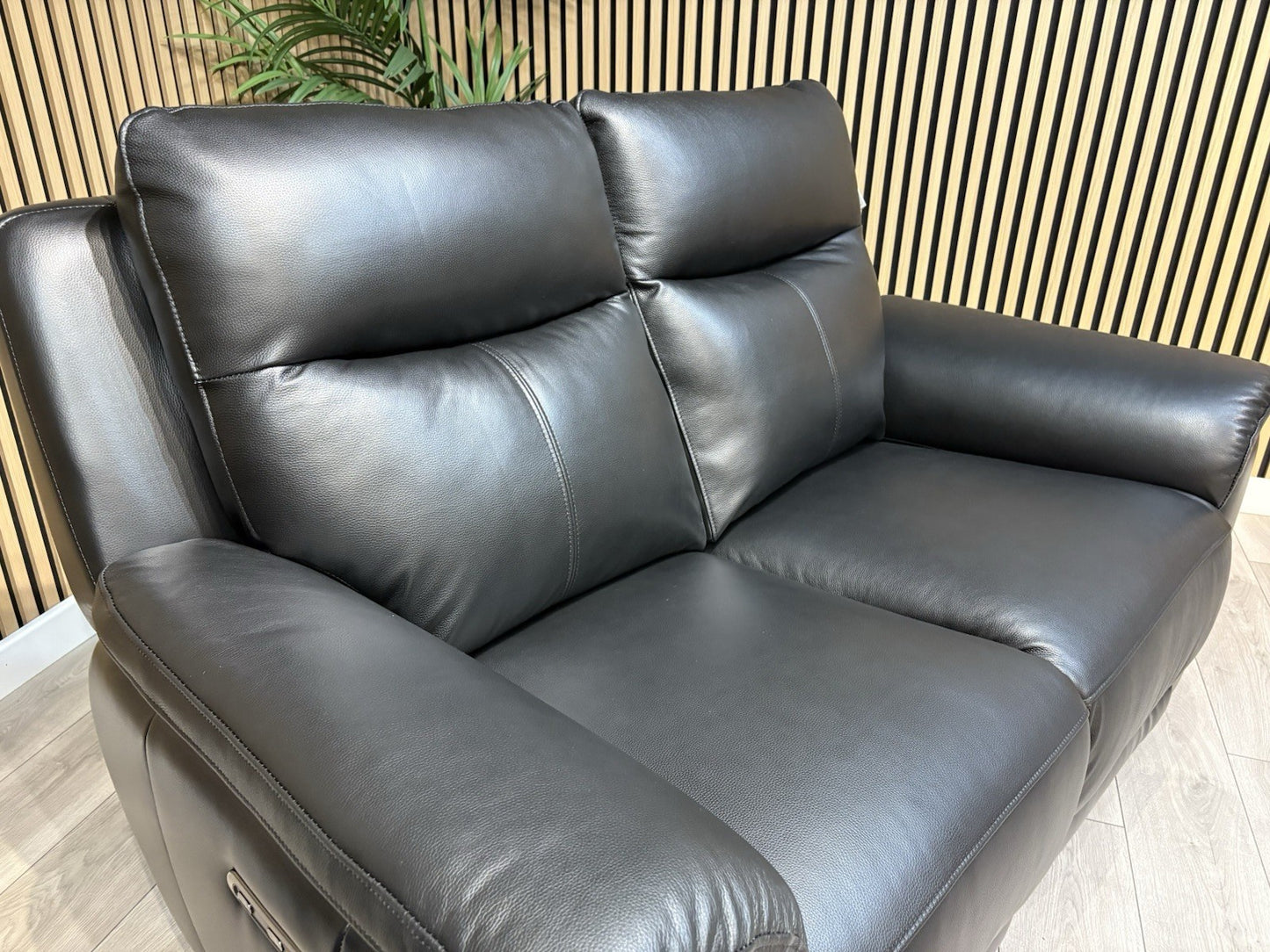 NAVONA 3 Seater + 2 Seater Leather Sofa Set, Power Recliners - RRP £3,498