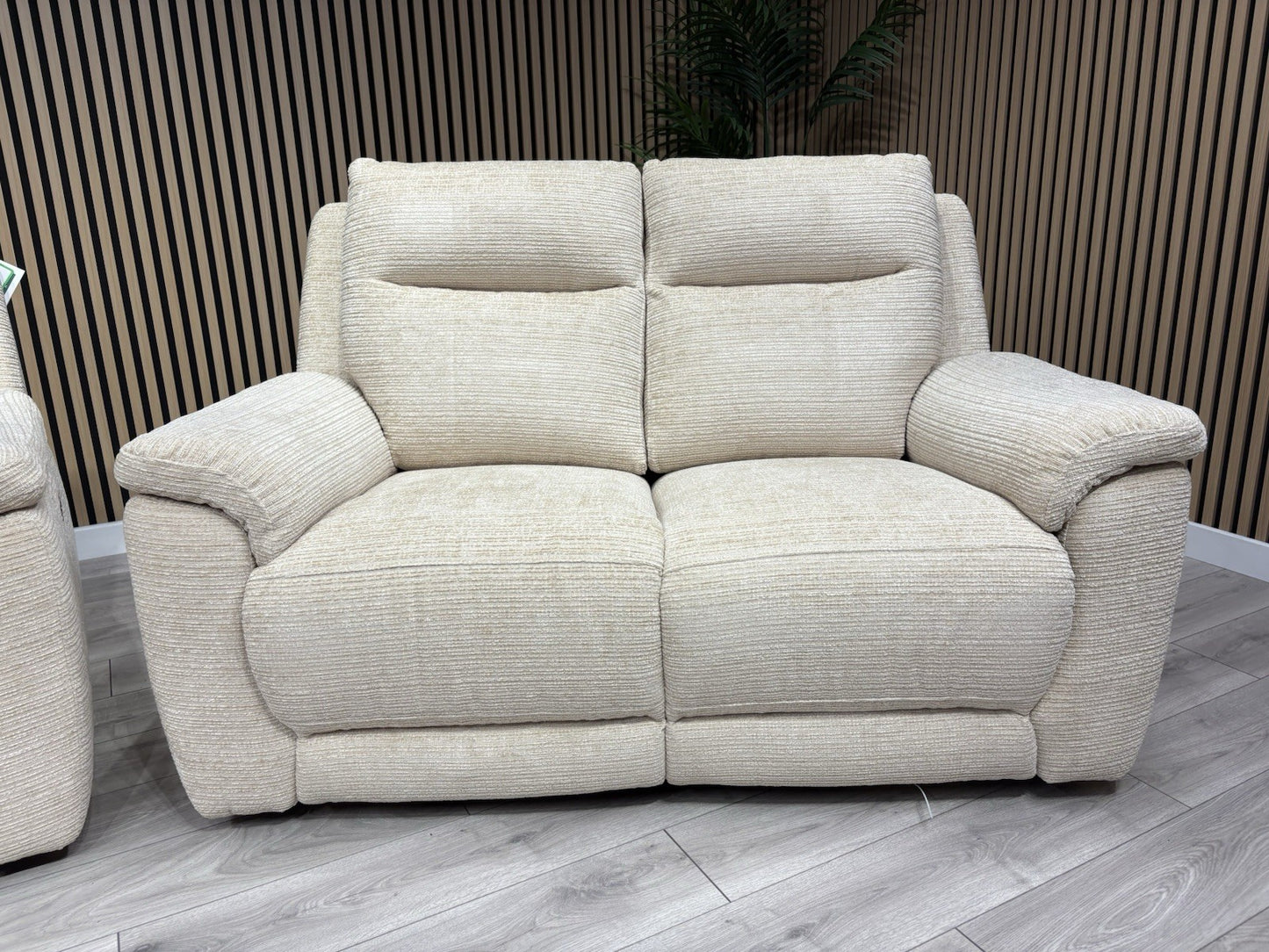 NAVONA 3 Seater + 2 Seater Fabric Sofa Set, Power Recliners - RRP £3,298