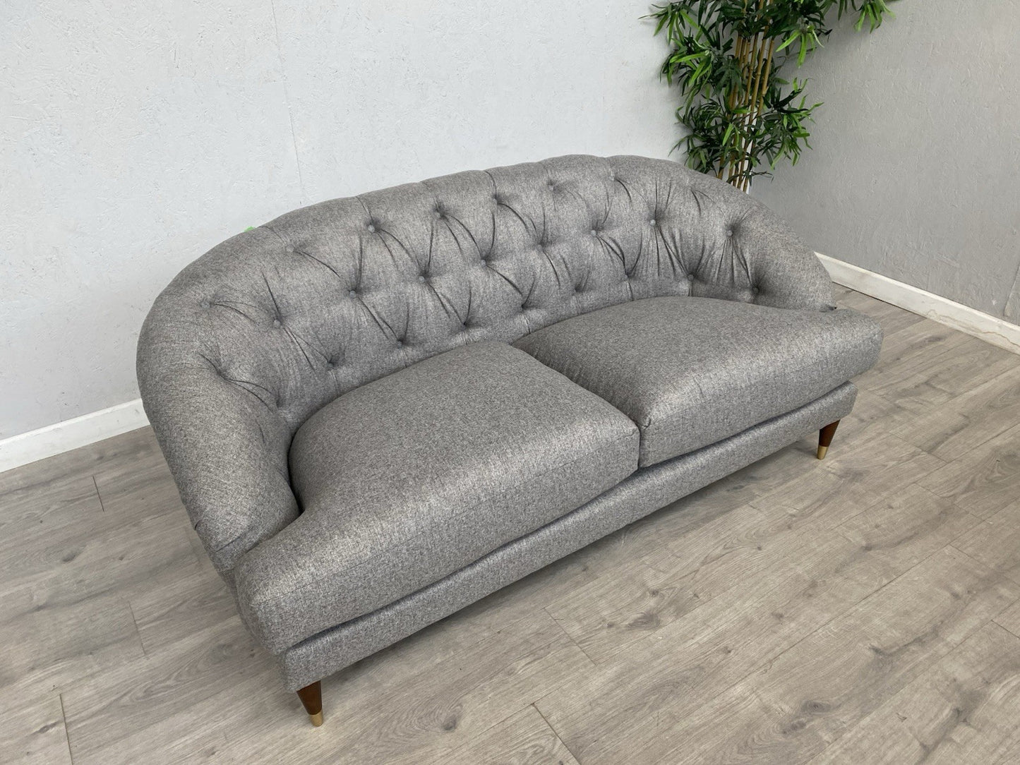John Lewis - SWOON RADLEY Medium 2 Seater Sofa, Cinder Wool Grey - RRP £1,499