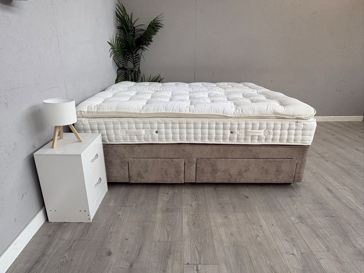 Staples Artisan Pure INDULGENCE / OPULENCE Zip & Link Mattress, 6ft Superking