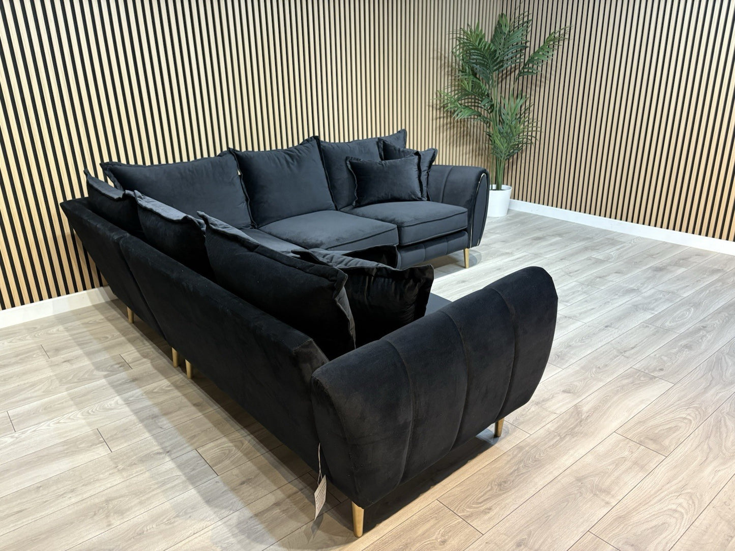 Sofology GABRIELLE Style Fabric Corner Sofa ( 2 Corner 2 ) - RRP £2,599