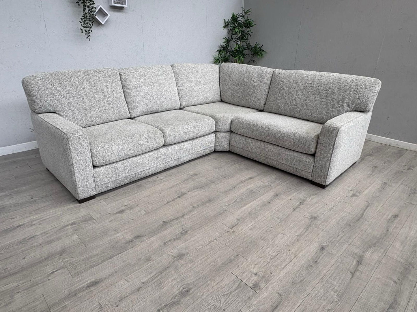 Furniture Village Fabric RHF Corner Sofa - RRP £2,295