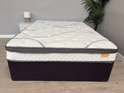 Sleep Soul Heaven 1000 Pocket Gel Pillow Top 5ft Kingsize Mattress - RRP £500