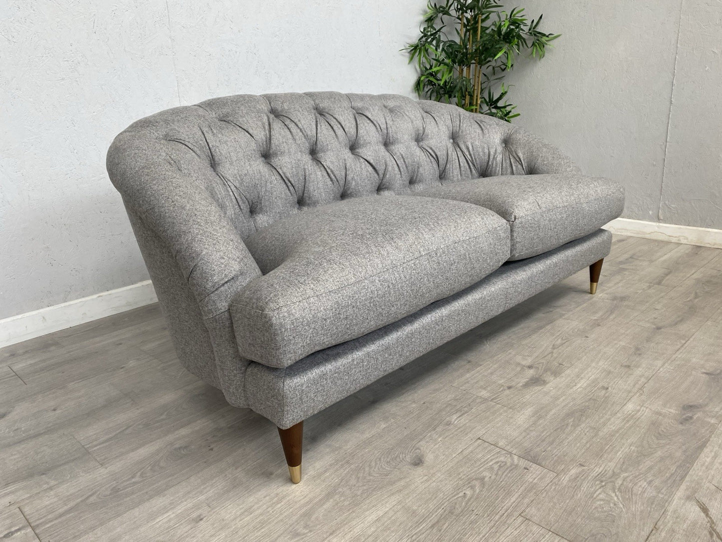 John Lewis - SWOON RADLEY Medium 2 Seater Sofa, Cinder Wool Grey - RRP £1,499