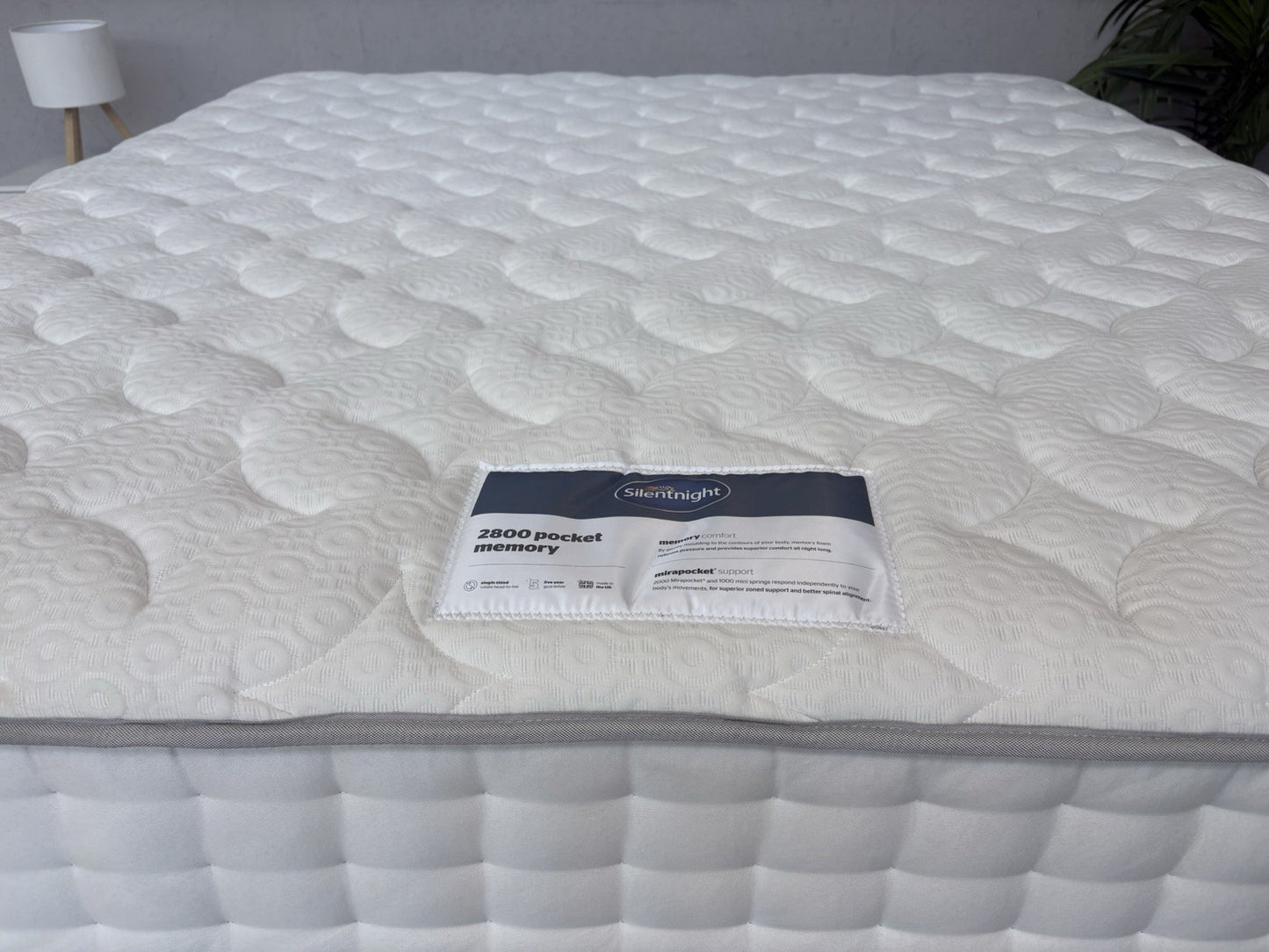 Silentnight 2800 Pocket Memory 6ft Superking Mattress - RRP £1,099