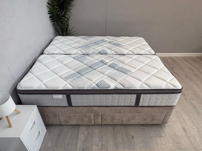 Sealy Elevate Ultra BRONTE 6ft Superking Zip & Link Mattress, Firm - RRP £2899