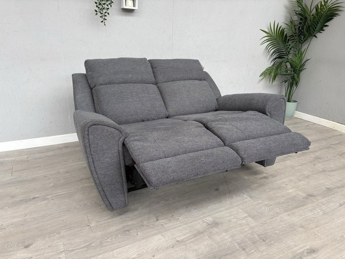 DFS Gilford 2 Seater Fabric Power Recliner Sofa - RRP £979 (Read Description)