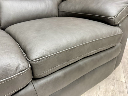 DFS Brooker Leather 3+3 Seater Static Sofa Set  - RRP £3790