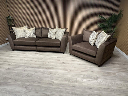 Ashley Manor SAN MATTEO 4 Seater Sofa + Love Chair Set - RRP £5290