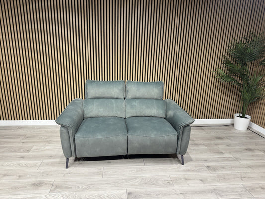 Furniture Village JUDE Fabric 2 Seater Power Recliner Sofa, Fern - RRP £1,895