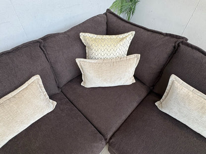 SCS Lennox Fabric Large Corner Sofa ( 2 Corner 2 ) - RRP £3879