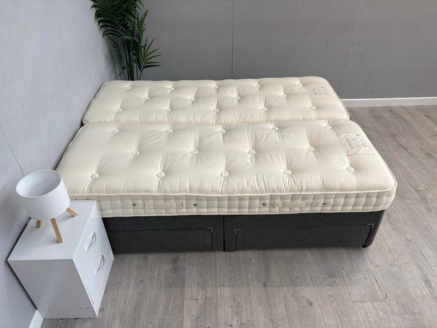 Hypnos Emotion Natural Pocket 5ft Kingsize Split Adjustable Mattress - RRP £1898