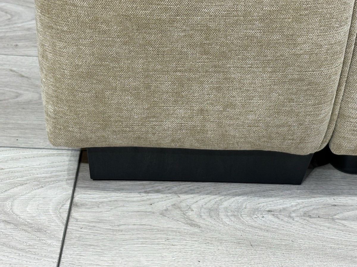 MONACO Premium Fabric RHF or LHF Chaise Sofa Bed with Storage - RRP £1549