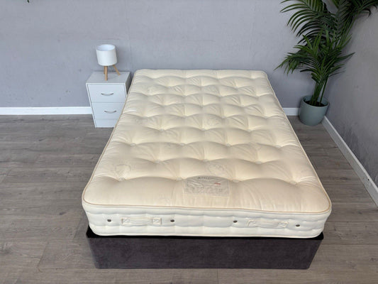 Hypnos Luxurious Earth 01 4ft 6 Double Mattress, Firm - RRP £1,999