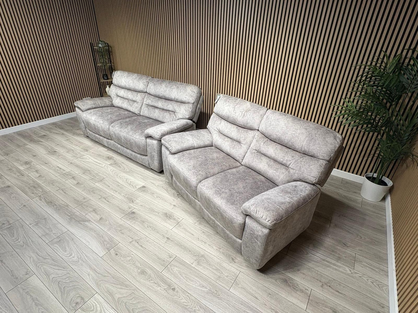 Furniture Village Nimbus Fabric 3+2 Seater Sofa Set - RRP £2090