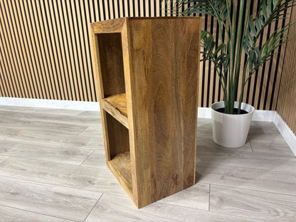 NEXT Sample - Cuba Mango Wood Small Display Cabinet - RRP: £495