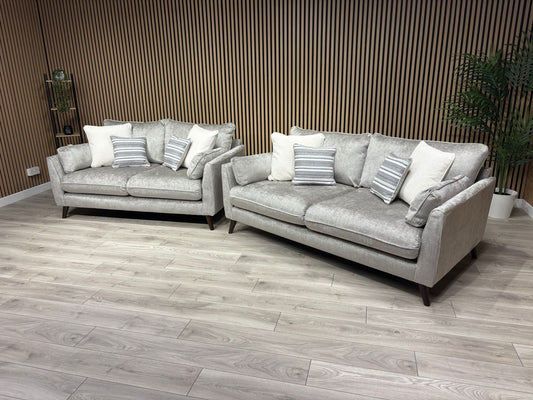 Very Home SANREMO Fabric 3 Seater + 2 Seater Sofa Set - RRP £2,948