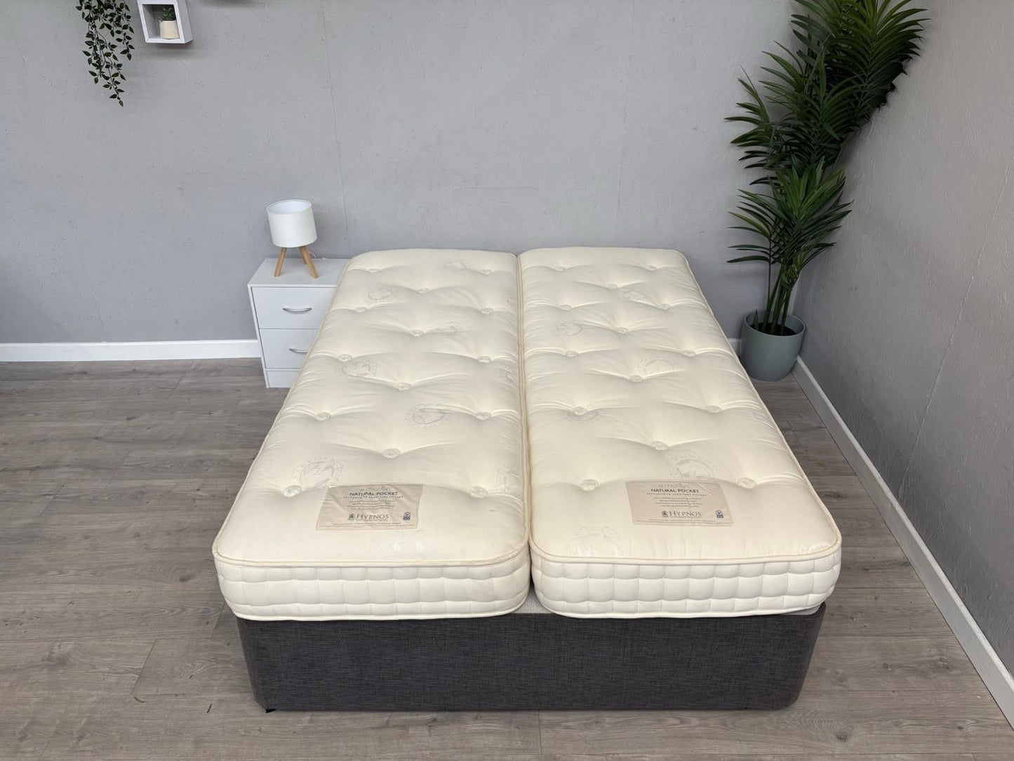 Hypnos Emotion Natural Pocket 5ft Kingsize Split Adjustable Mattress - RRP £1898