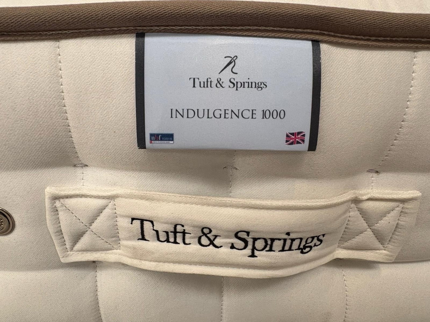 Tuft & Springs Indulgence 1000 Pocket 4ft 6 Double Mattress - RRP £569