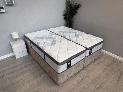 Sealy Elevate Ultra BRONTE 6ft Superking Zip & Link Mattress, Firm - RRP £2899