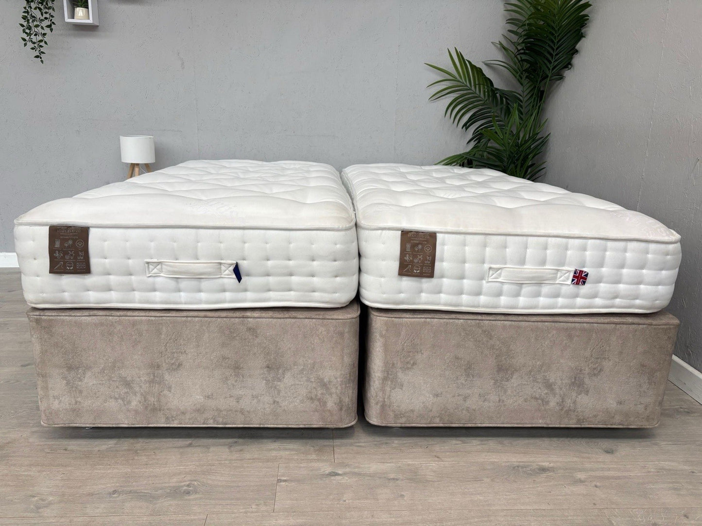 Staples and Co. Artisan UTOPIA 6ft Superking Zip & Link Mattress - RRP £2,999