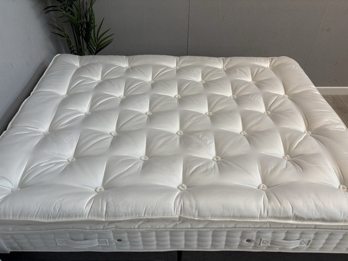 Staples and Co. Artisan INDULGENCE 4 ft 6 Double Mattress, Medium - RRP £1,699