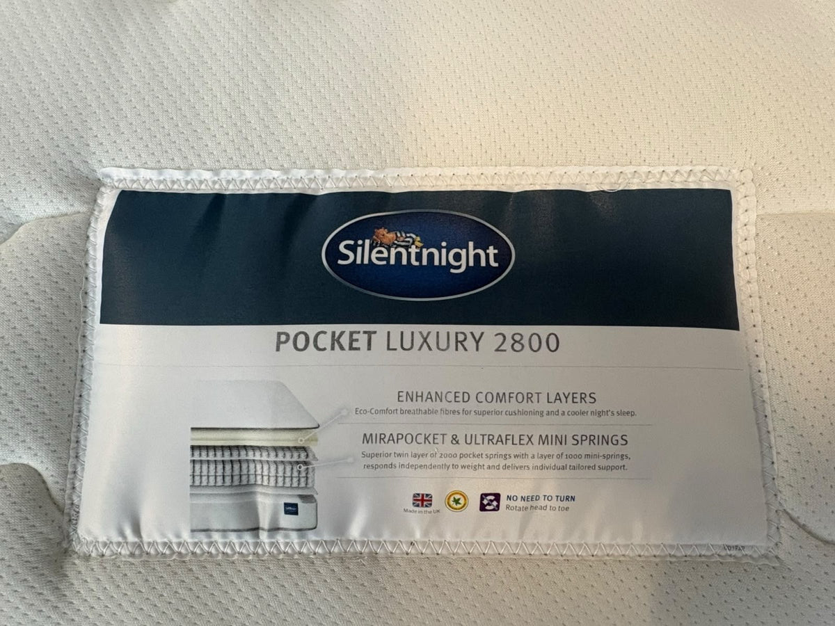 Silentnight Pocket Luxury 2800 6ft Superking Mattress - RRP £1,299
