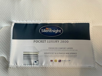 Silentnight Pocket Luxury 2800 6ft Superking Mattress - RRP £1,299
