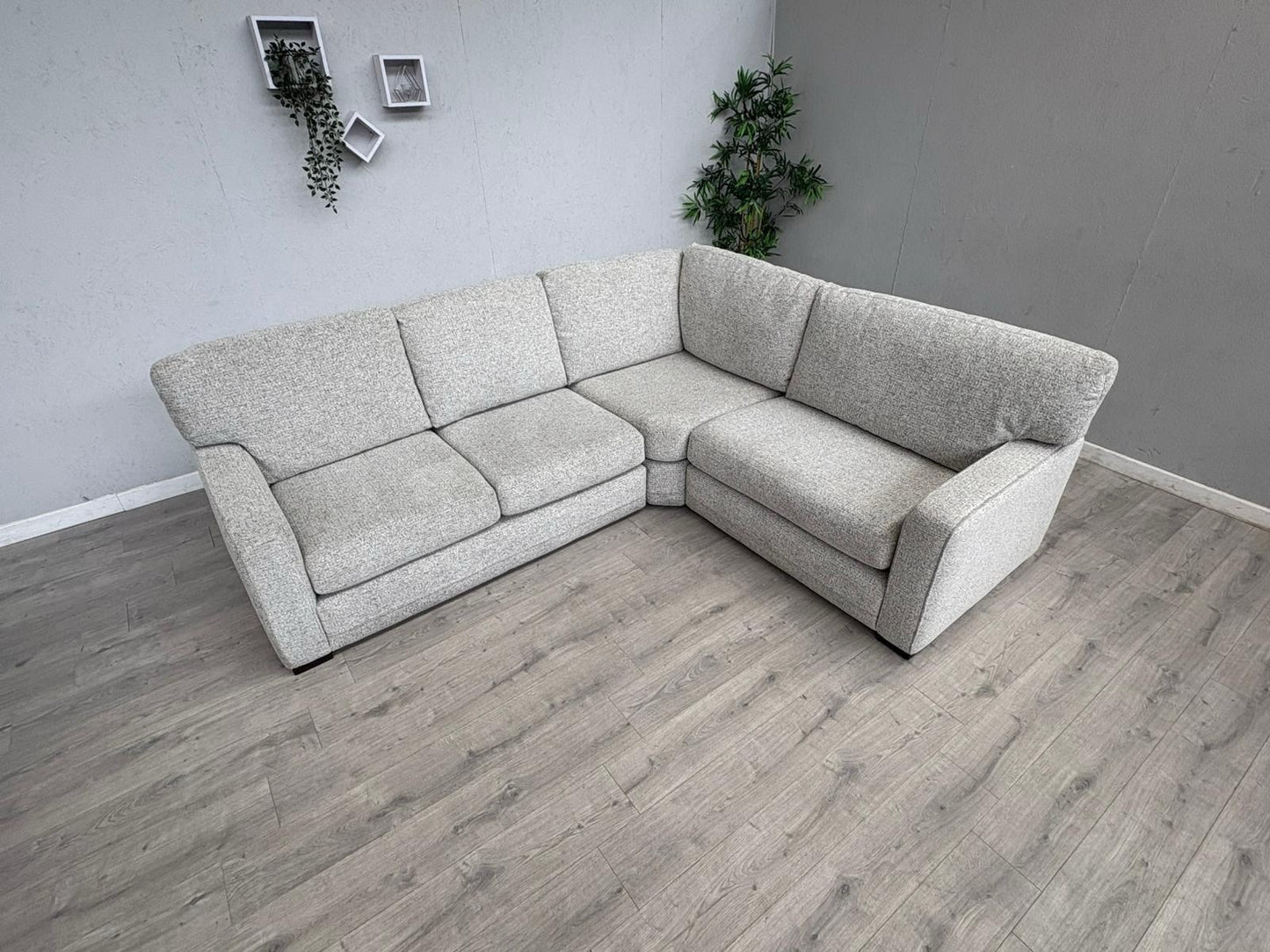 Furniture Village Fabric RHF Corner Sofa - RRP £2,295