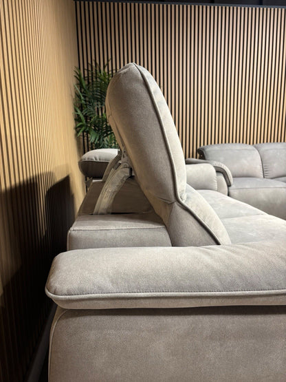 Furniture Village EZRA Style Fabric Power Recliner 3+2 Seater Sofas - RRP £3290