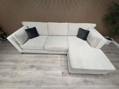 Furniture Village SASHA Fabric Large RHF Chaise Corner Sofa - RRP £3,295