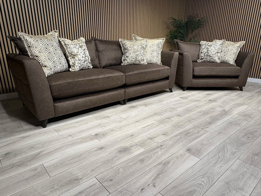 Ashley Manor SAN MATTEO 4 Seater Sofa + Love Chair Set - RRP £5290