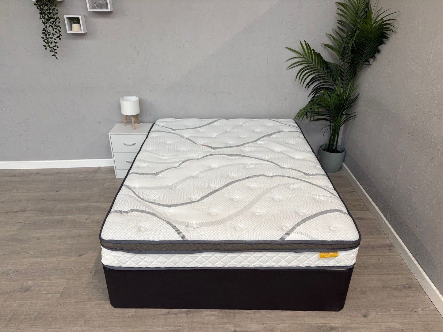 Sleep Soul Heaven 1000 Pocket Gel Pillow Top 5ft Kingsize Mattress - RRP £500