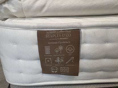 Staples and Co Artisan OPULENCE Mattress, 5ft Kingsize, Medium - RRP £1,599