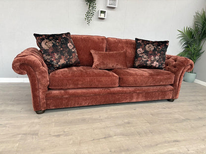 Victoria Fabric 4 Seater Sofa - RRP £2299