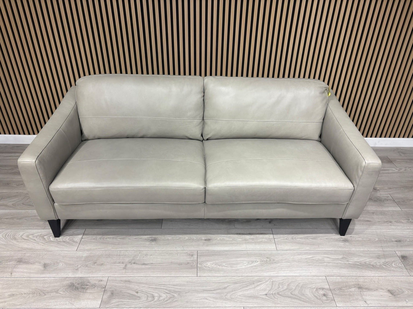 John Lewis BAILEY Style 3 Seater Leather Sofa RRP £2395