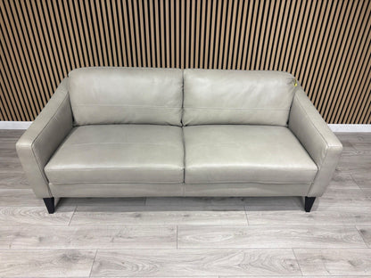 John Lewis BAILEY Style 3 Seater Leather Sofa RRP £2395
