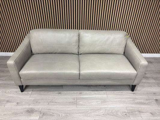 John Lewis BAILEY Style 3 Seater Leather Sofa RRP £2395