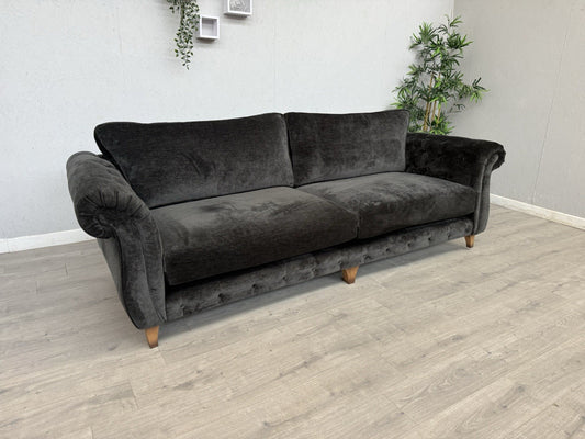 Furniture Village Boutique PALACE Fabric 4 Seater Classic Back Sofa - RRP £2,795