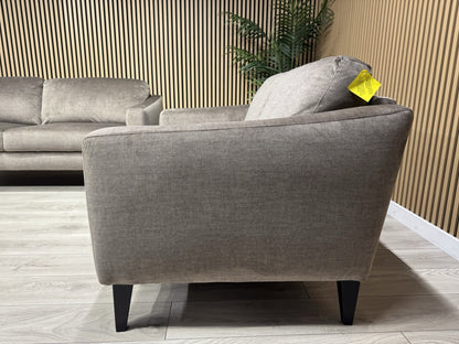 John Lewis BAILEY Style Fabric 3 Seater + 2 Seater Sofa Set, Stone - RRP £2,978