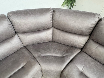 F.V LINK Fabric Corner Chaise Power Sofa, READ DESCRIPTION - RRP £2795