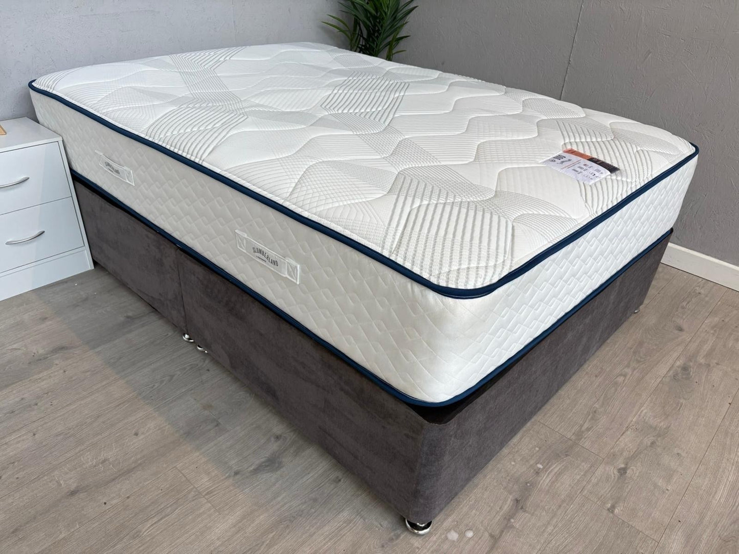 Slumberland Duo 2200 Pocket 2-in-1 4ft 6 Double Mattress, Medium - RRP £1,099