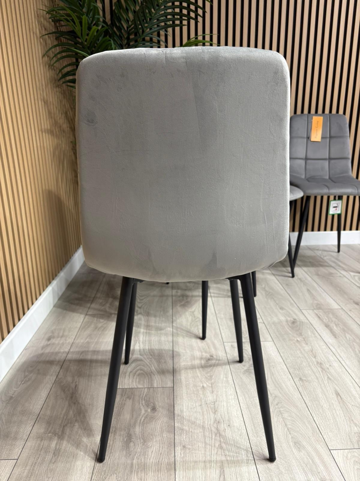 NEXT Sample - Brushed velvet dining chair
