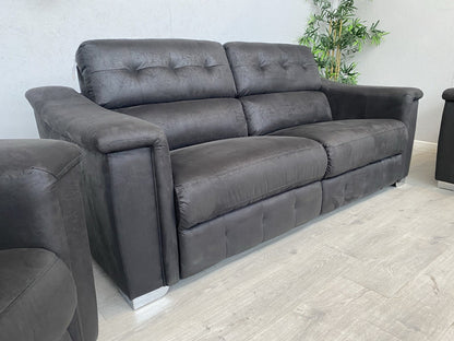 DFS - La-Z-Boy NEW HOLLYWOOD Fabric 3 Seater Sofa Power Reclining