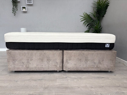 PANDA LONDON Hybrid Bamboo 6ft Superking Mattress - RRP £999