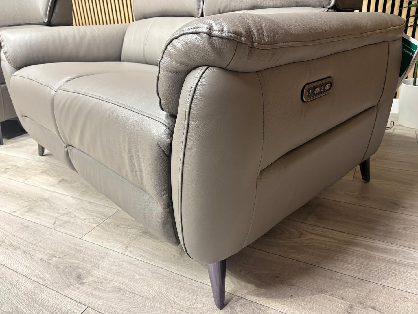 Furniture Village JUDE Style Leather 3 + 2 Seater Power Sofa Set - RRP £4,690