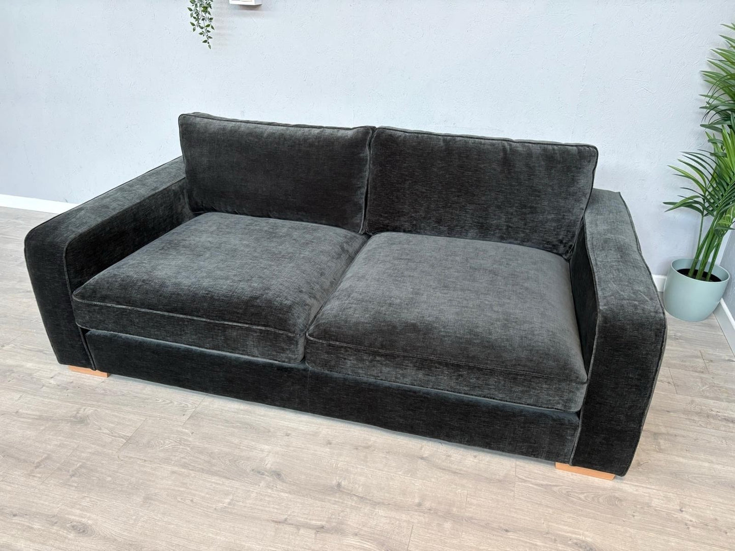 Sofology CAVALLI Fabric Large 3 Seater Sofa, Slate  - RRP £3,499