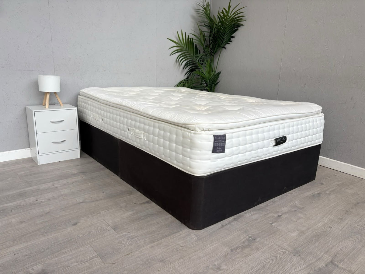 Staples Bespoke Pure UTOPIA Pillowtop 5ft Kingsize Mattress, Medium - RRP £1,699