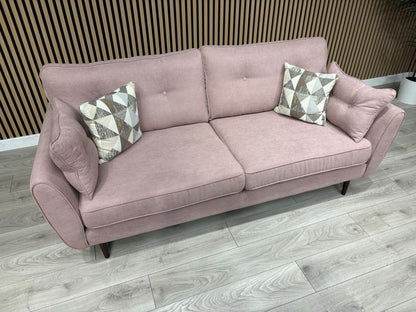 DFS Zinc Fabric 3 Seater Sofa RRP £879
